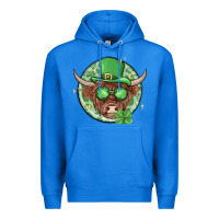 True Royal st. patrick's day heifer Premium Hoodie - MaliasSmallBusiness