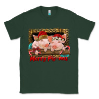 Sports Green merry pig mas Classic Tee - RanaPortraitStore