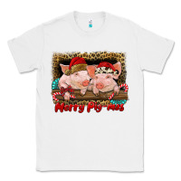 White merry pig mas Classic Tee - RanaPortraitStore