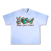 Grape Ice peace love freebird Urban Heavy Tee - texasbilliewilder