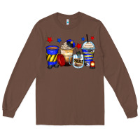 Chestnut police coffee cups Long Sleeve Tee - Zillion Design Studio