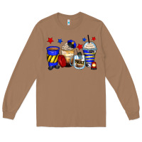 Toasted Coconut police coffee cups Long Sleeve Tee - Zillion Design Studio