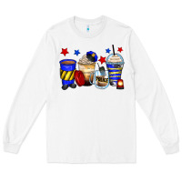 White police coffee cups Long Sleeve Tee - Zillion Design Studio