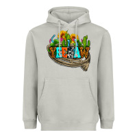 Moon Dust yeehaw and cactus with horseshoe Heavyweight Hoodie - AdoDesignShop