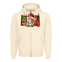 Sandshell joy santa gnomes Zipper Hoodie - FaDigitalArtStudio