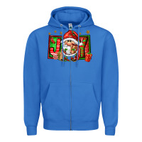 True Royal joy santa gnomes Zipper Hoodie - FaDigitalArtStudio