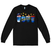 Black police coffee cups Long Sleeve Tee - texasbilliewilder
