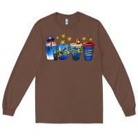 Chestnut police coffee cups Long Sleeve Tee - texasbilliewilder