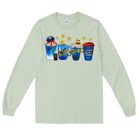 Matcha police coffee cups Long Sleeve Tee - texasbilliewilder