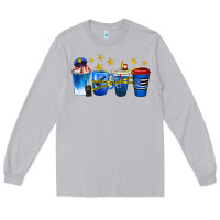 Moon Dust police coffee cups Long Sleeve Tee - texasbilliewilder