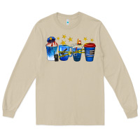 Mushroom police coffee cups Long Sleeve Tee - texasbilliewilder