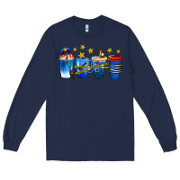 Navy police coffee cups Long Sleeve Tee - texasbilliewilder