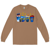 Toasted Coconut police coffee cups Long Sleeve Tee - texasbilliewilder