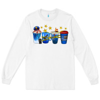 White police coffee cups Long Sleeve Tee - texasbilliewilder