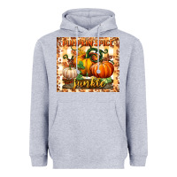 Heather Grey pumpkin spice junkie tumbler Heavyweight Hoodie - BundleAndBundleShop