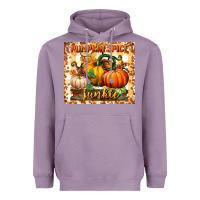 Lavender pumpkin spice junkie tumbler Heavyweight Hoodie - BundleAndBundleShop