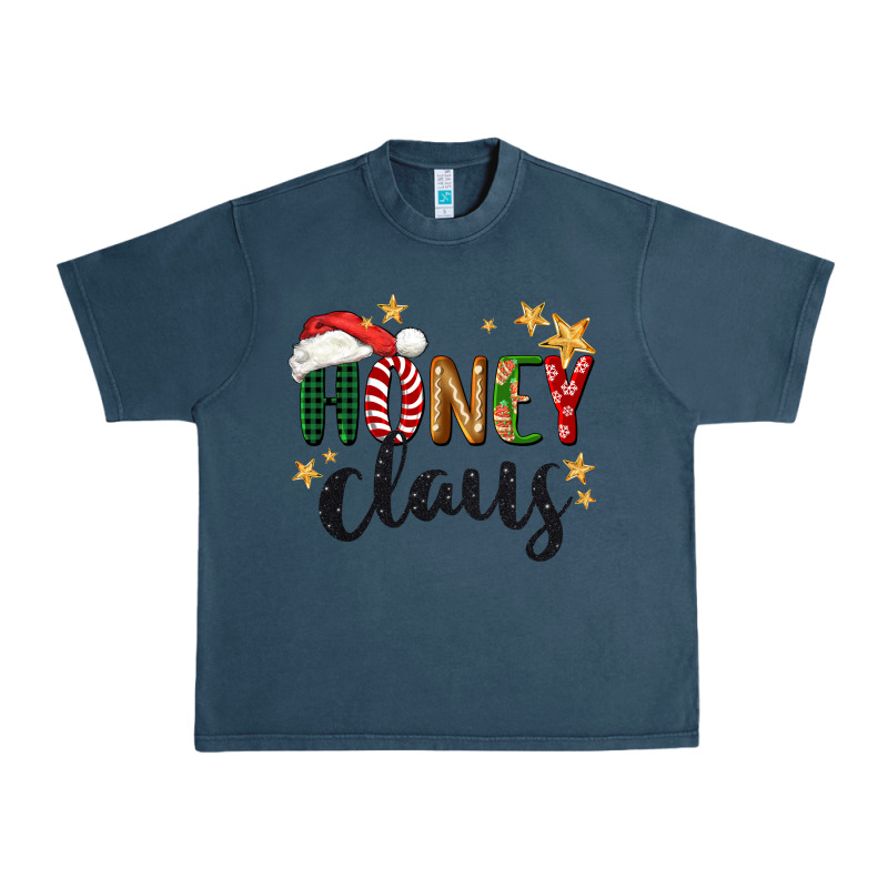Honey Claus Christmas Urban Heavy Tee by BarkalooDesign | Teevron