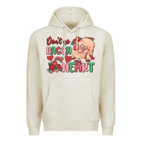Oatmeal Heather don't go bacon my heart Premium Hoodie - MaliasSmallBusiness