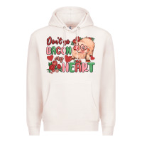 Pale Pink don't go bacon my heart Premium Hoodie - MaliasSmallBusiness