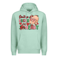 Seafoam don't go bacon my heart Premium Hoodie - MaliasSmallBusiness