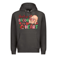 Smoke don't go bacon my heart Premium Hoodie - MaliasSmallBusiness