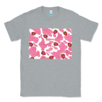 Heather Grey distressed strawberry milkshake cowhide Classic Tee - RanaPortraitStore