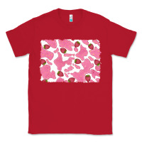 Red distressed strawberry milkshake cowhide Classic Tee - RanaPortraitStore