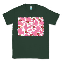 Sports Green distressed strawberry milkshake cowhide Classic Tee - RanaPortraitStore