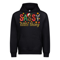 Black Sassy litte thing Urban Hoodie - NancyCooperArtShop