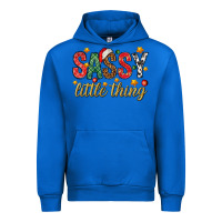 Cobalt Sassy litte thing Urban Hoodie - NancyCooperArtShop