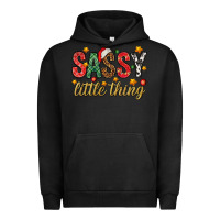 Pigment Black Sassy litte thing Urban Hoodie - NancyCooperArtShop