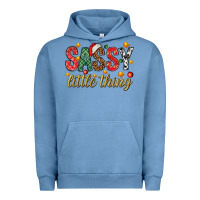 Pigment Pebble Blue Sassy litte thing Urban Hoodie - NancyCooperArtShop