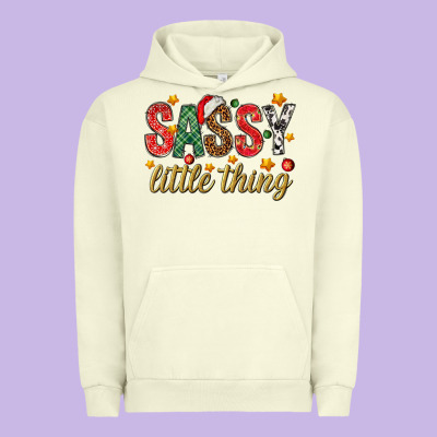 Sassy Litte Thing Urban Hoodie Designed By Nancycooperartshop