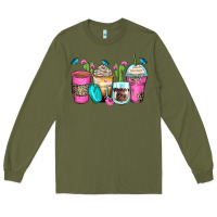 Army Green mother's day coffee cups Long Sleeve Tee - Zillion Design Studio