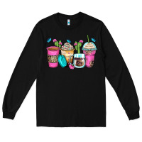 Black mother's day coffee cups Long Sleeve Tee - Zillion Design Studio