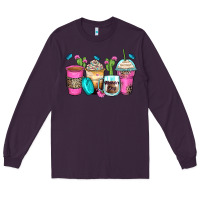 Plum mother's day coffee cups Long Sleeve Tee - Zillion Design Studio