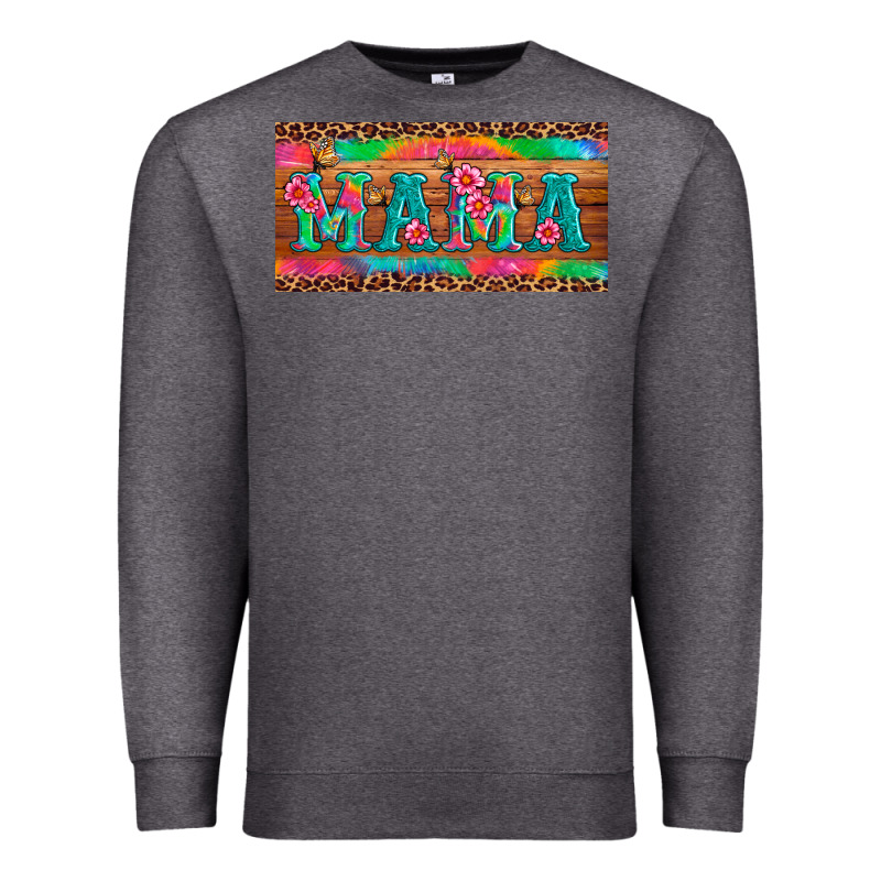 Mama Tie Dye License Plate Template Premium Sweatshirt by Artiststas | Teevron