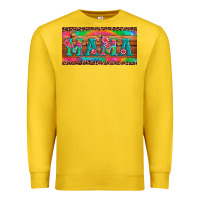 Lemon mama tie dye license plate template Premium Sweatshirt - Artiststas