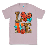 Lilac love basketball Classic Tee - Zillion Design Studio