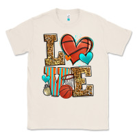Natural love basketball Classic Tee - Zillion Design Studio