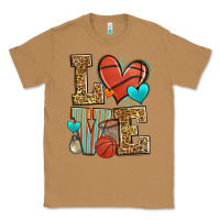 Toasted Coconut love basketball Classic Tee - Zillion Design Studio