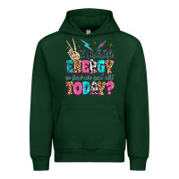 Forest Green i match energy so how we gon' act today Urban Hoodie - MaliasSmallBusiness