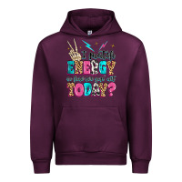 Mauve Wine i match energy so how we gon' act today Urban Hoodie - MaliasSmallBusiness