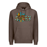 Coffee true story jesus and mary wıth god Premium Hoodie - AdoDesignShop