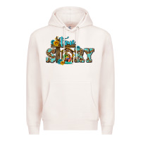 Pale Pink true story jesus and mary wıth god Premium Hoodie - AdoDesignShop