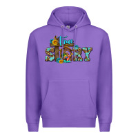Purple true story jesus and mary wıth god Premium Hoodie - AdoDesignShop