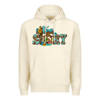 Sandshell true story jesus and mary wıth god Premium Hoodie - AdoDesignShop