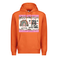 Carrot it takes a big to shape little minds Premium Hoodie - MaliasSmallBusiness