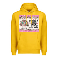 Lemon it takes a big to shape little minds Premium Hoodie - MaliasSmallBusiness