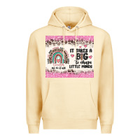 Pina Colada it takes a big to shape little minds Premium Hoodie - MaliasSmallBusiness